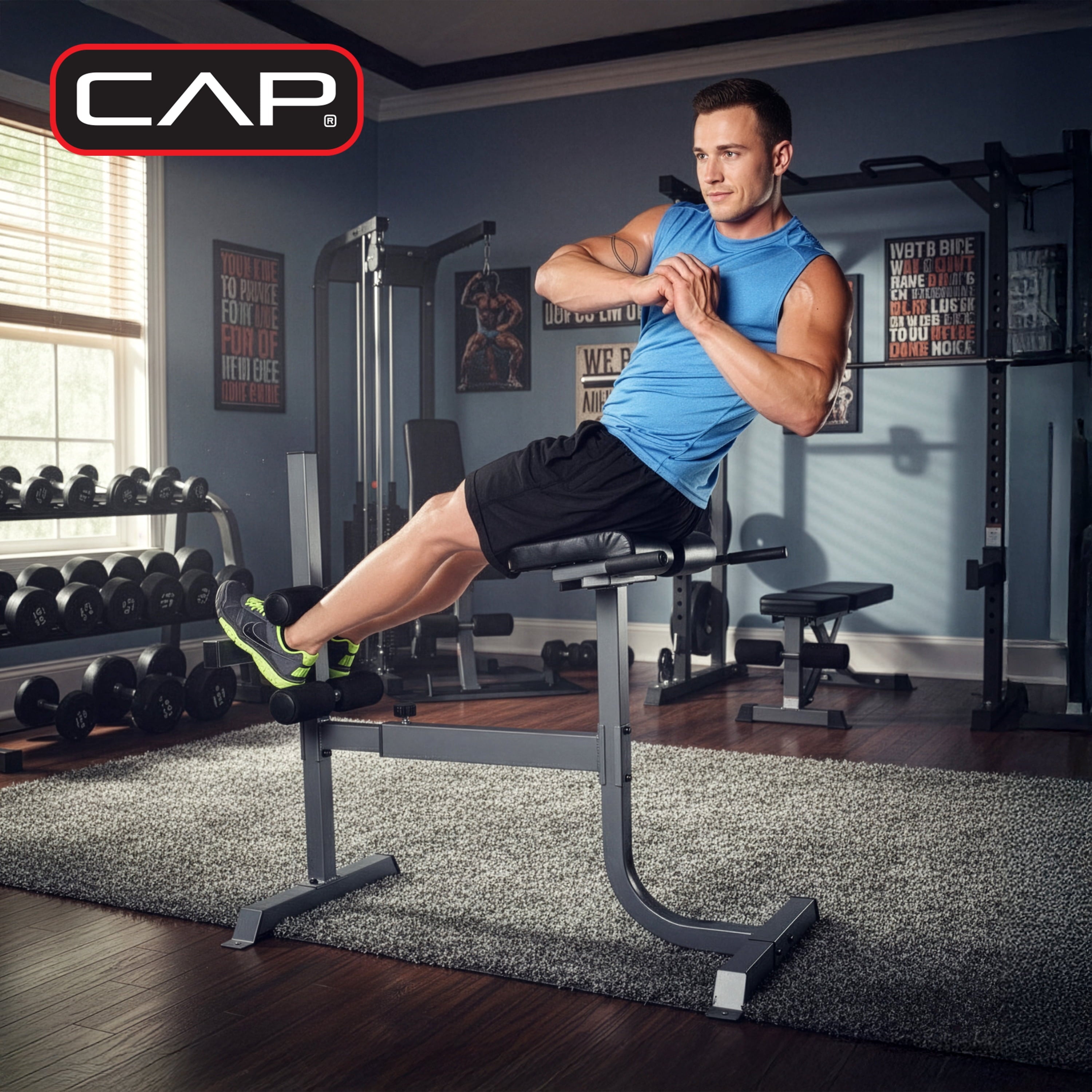 Strength Deluxe Roman Chair/Hyperextension Bench