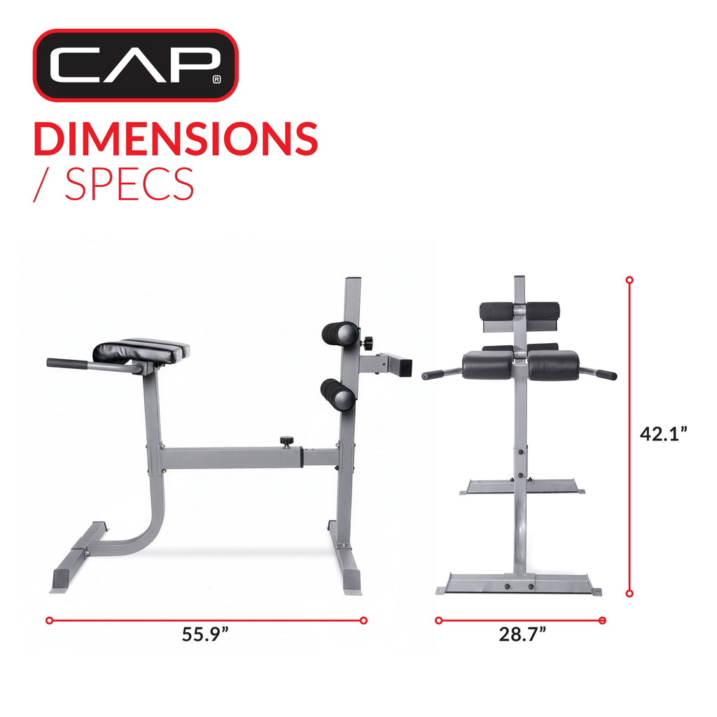 Strength Deluxe Roman Chair/Hyperextension Bench