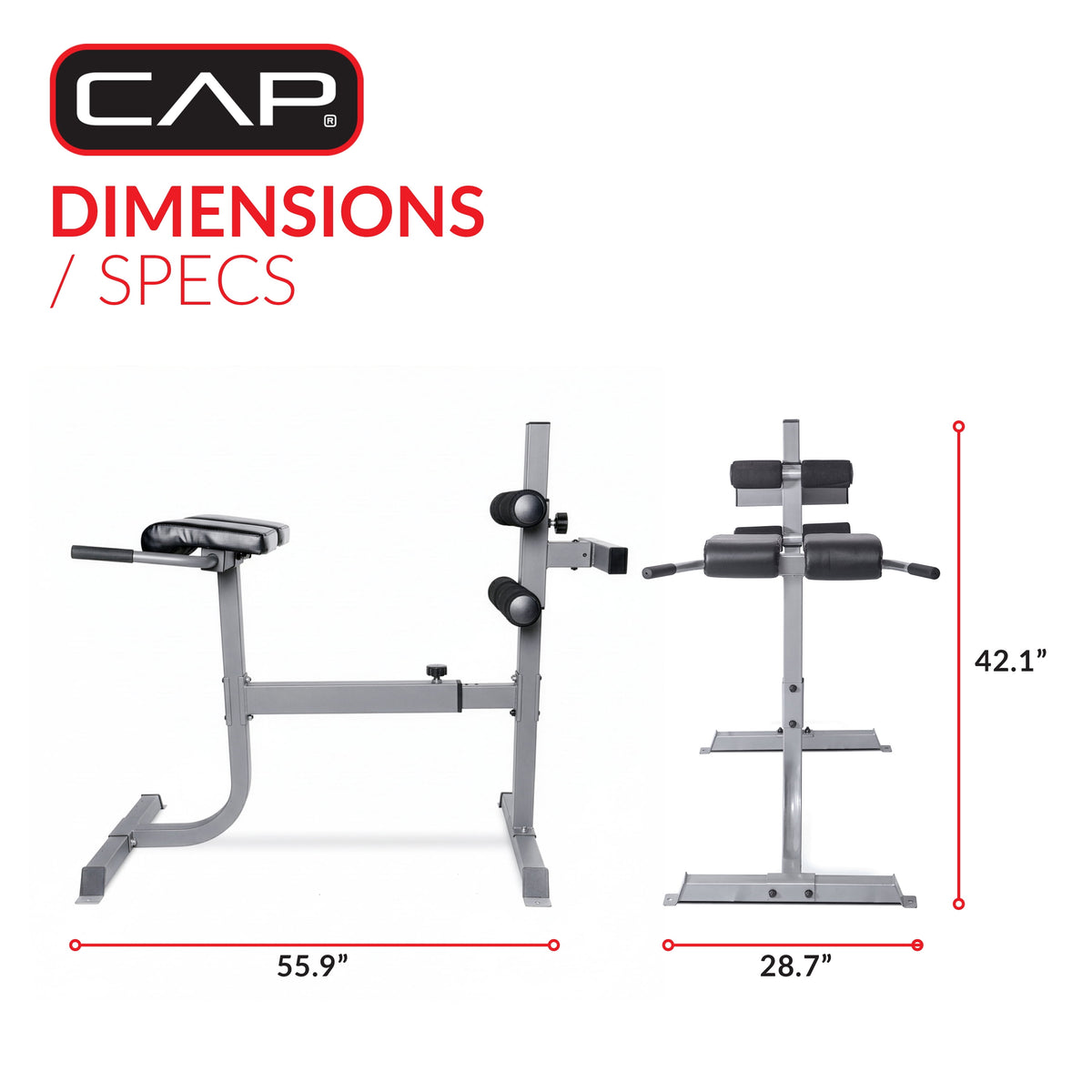 Strength Deluxe Roman Chair/Hyperextension Bench