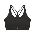 Essentials Women's Cropped Yoga Sport Bra