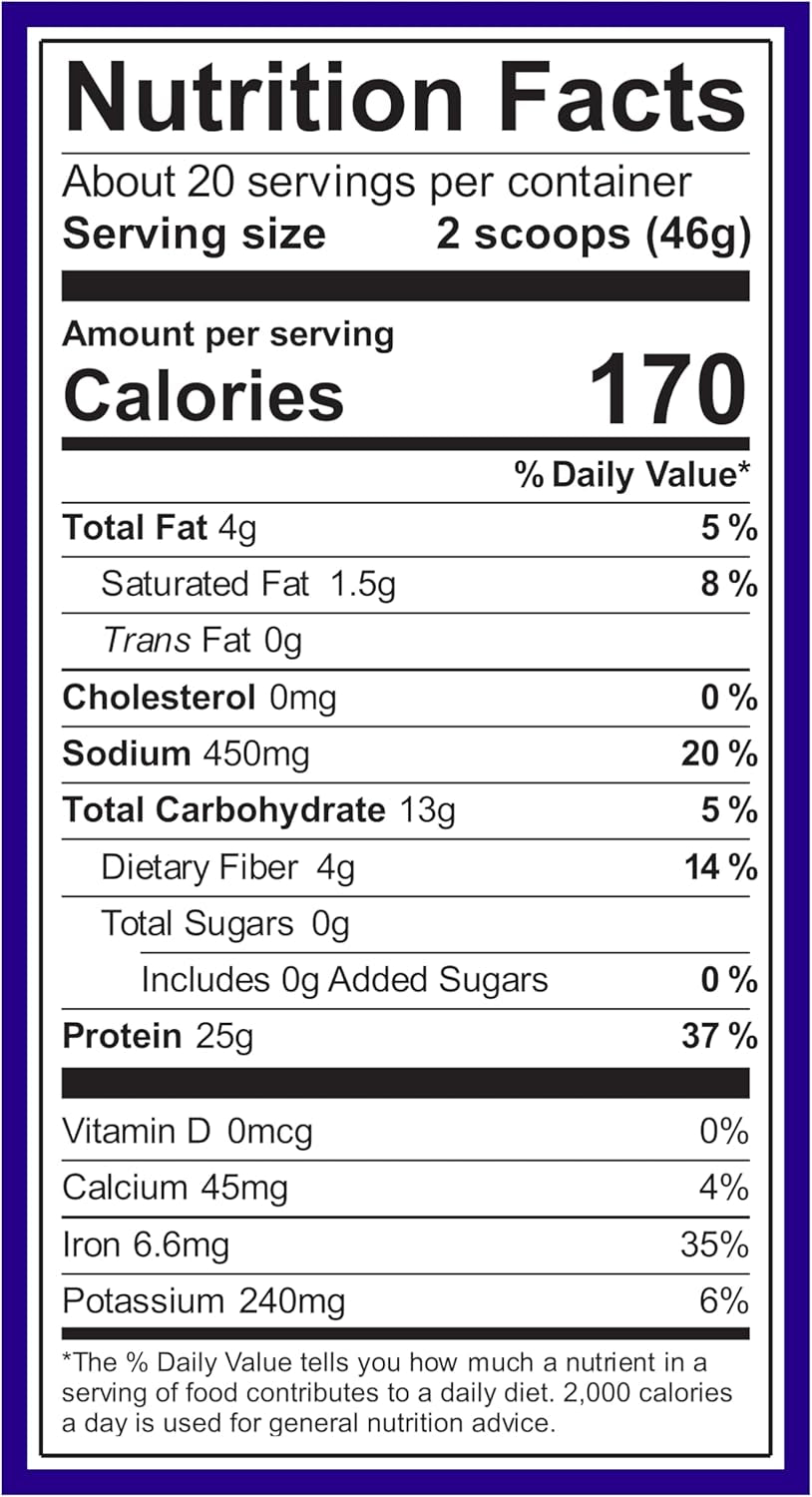 Essential Protein – 25G n Protein Powder, Rich Chocolate for a High Protein, Zero Sugar Shake – Large Tub, 32.5Oz (20 Servings)