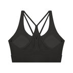 Essentials Women's Cropped Yoga Sport Bra