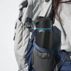 24oz Smart Hydration Tracking Water Bottle - Black